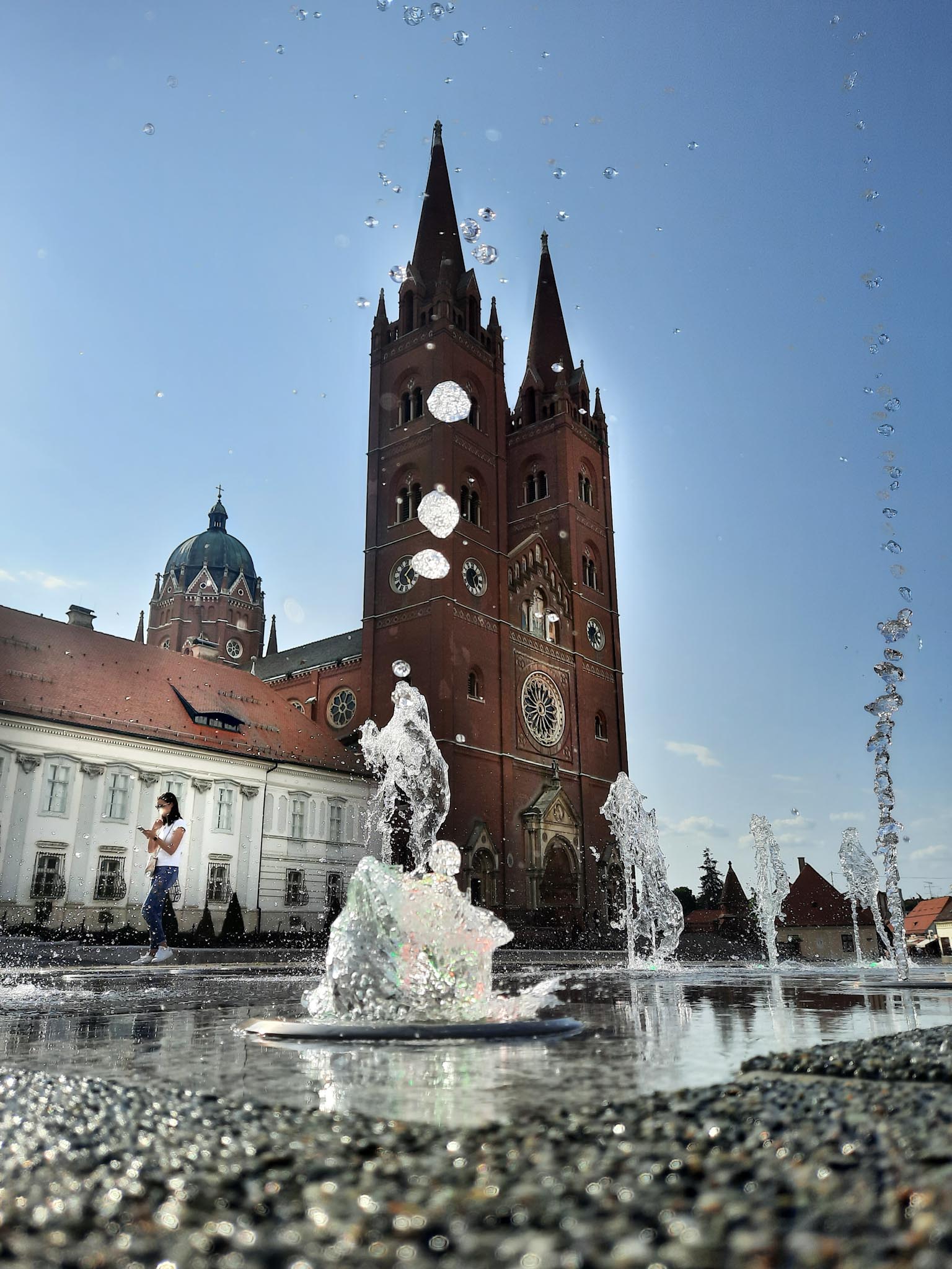 Đakovačka Cathedral architecture photography - Croatian historic church and religious architecture